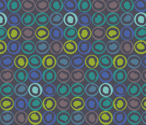 dark_rings fabric by antoniamanda on Spoonflower - custom fabric
