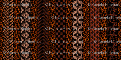 african_stripes madder