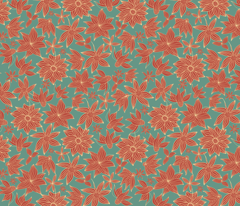 cute doodle flowers fabric by anastasiia-ku on Spoonflower - custom fabric