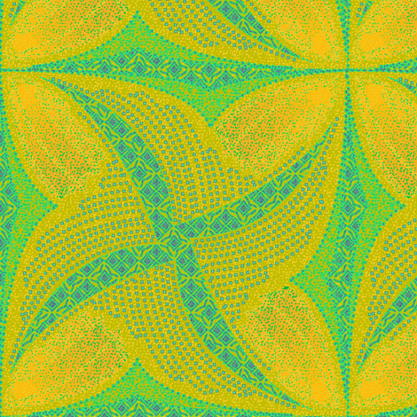 spindots_afrikans_sunny_jungle fabric by glimmericks on Spoonflower - custom fabric