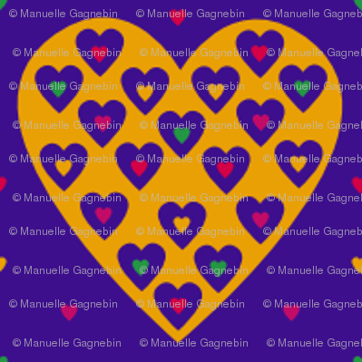 Coeur papillons
