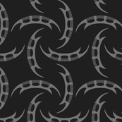 Klingon Bat'leth - Grey, Medium