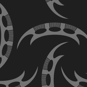 Klingon Bat'leth - Grey, Large