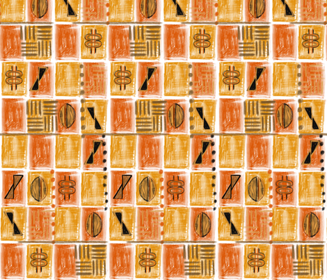 Africa fabric by wiccked on Spoonflower - custom fabric