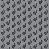FLoral I in grays