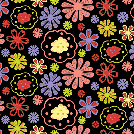 Love Garden fabric by mag-o on Spoonflower - custom fabric