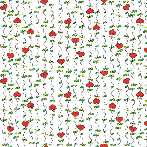 My Growing Love fabric by mag-o on Spoonflower - custom fabric