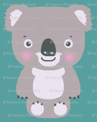 koala teal