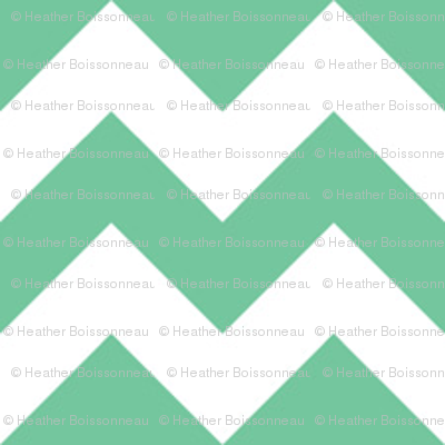 Oh Suzani Citrus Blue Chevron