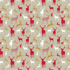 Wood Reindeer