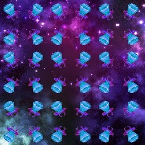 blue ring...