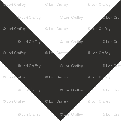 Zig Zag Chevron Coal
