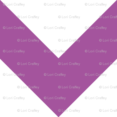 Zig Zag Chevron Plum