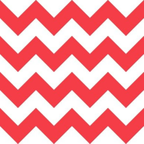 Zig Zag Chevron Red
