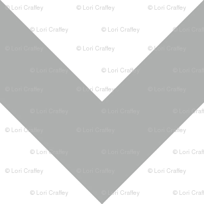 Zig Zag Chevron Silver