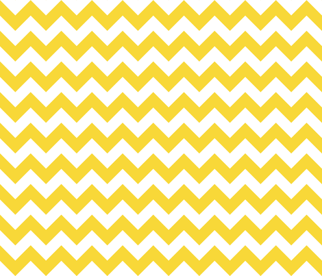 Zig Zag Chevron Sunshine fabric by littlerhodydesign on Spoonflower - custom fabric