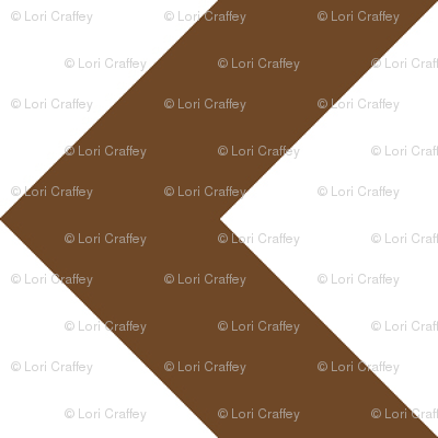 chevron Railroaded Chocolate