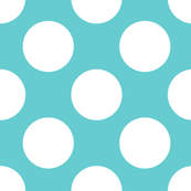 Polka Dot Teal