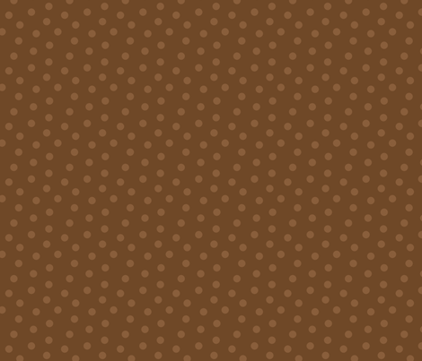 Tonal Mini Dot Chocolate fabric by littlerhodydesign on Spoonflower - custom fabric
