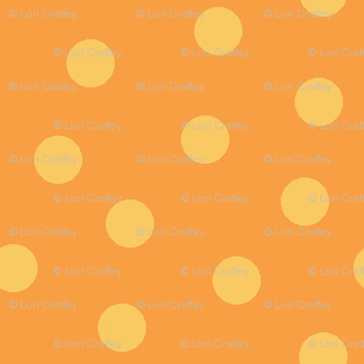 Tonal Mini Dot Tangerine