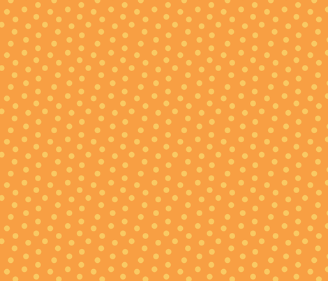 Tonal Mini Dot Tangerine fabric by littlerhodydesign on Spoonflower - custom fabric