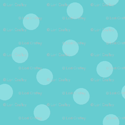 Tonal Mini Dot Teal