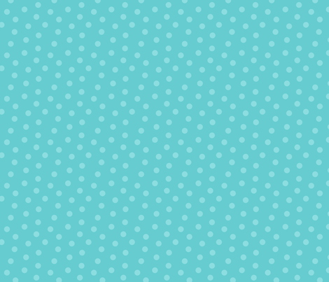 Tonal Mini Dot Teal fabric by littlerhodydesign on Spoonflower - custom fabric