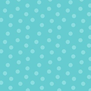 Tonal Mini Dot Teal
