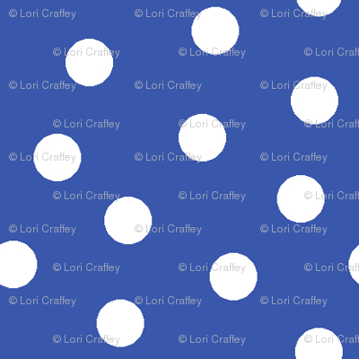 Mini Dot Blue