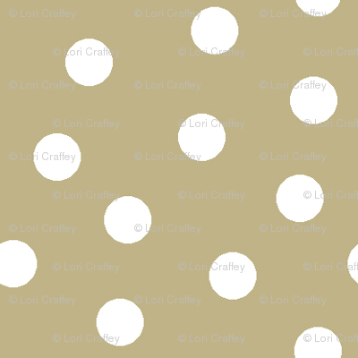 Mini Dot Khaki