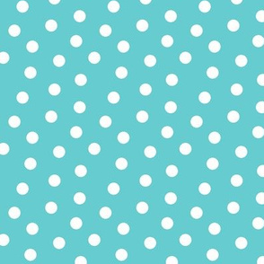 Mini Dot Teal