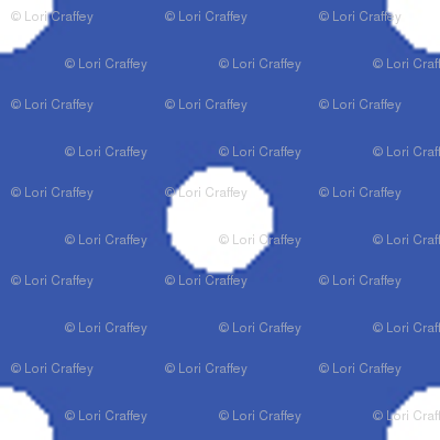 Pin Dot Blue