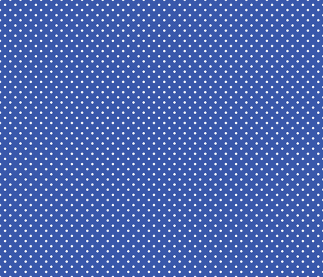 Pin Dot Blue fabric by littlerhodydesign on Spoonflower - custom fabric