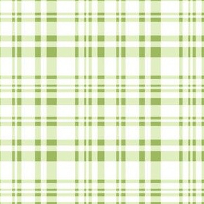Under the Water - plaid green
