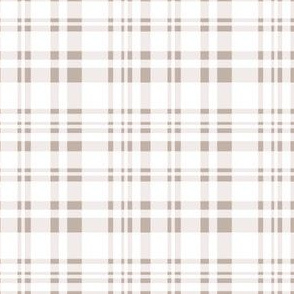 Under the Water - plaid grey