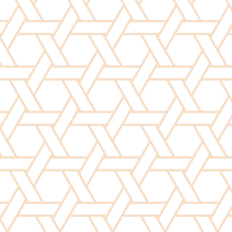 kagome outline in pearl