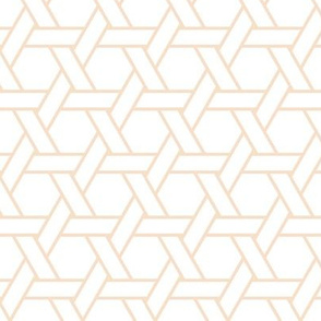 kagome outline in pearl