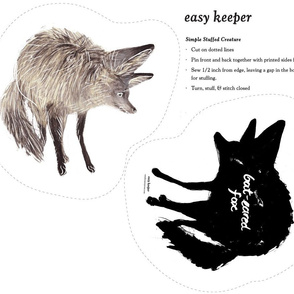 Bate Eared Fox Stuffee