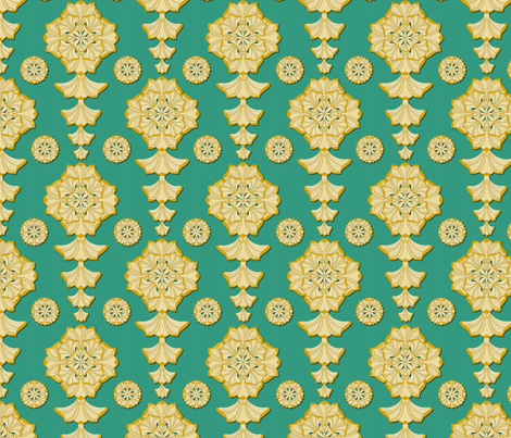 glorius_damask_versailles fabric by glimmericks on Spoonflower - custom fabric