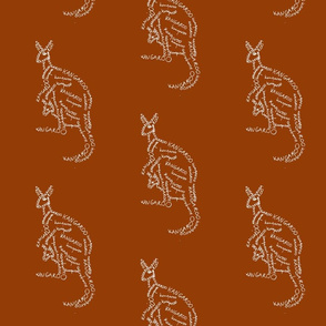 kangaroo calligram 2