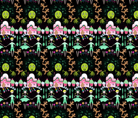 Hansel and Gretel fabric by spicysteweddemon on Spoonflower - custom fabric