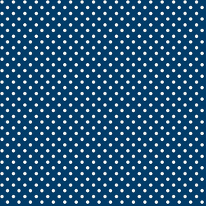 Oh Suzani Neutral Navy Dot