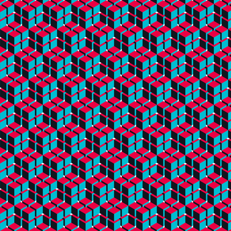 Mod Boxes - HoJo fabric by lavaguy on Spoonflower - custom fabric