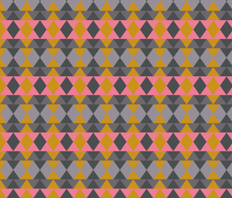 triangles_multi2 fabric by katarina on Spoonflower - custom fabric