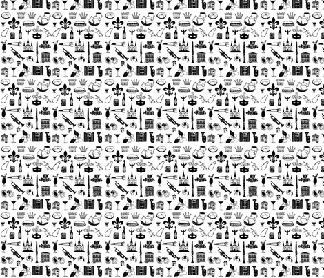 MardiGras fabric by outside_the_line on Spoonflower - custom fabric