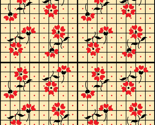 Red Flower Vintage