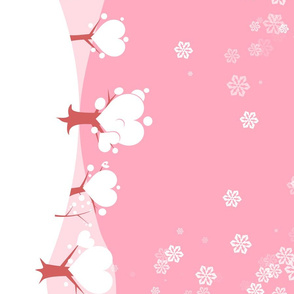 Valentine snow