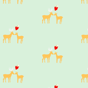 deer love - bright
