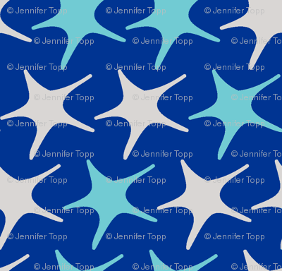 Matisse stars dark blue backgound