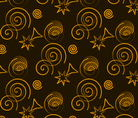 Collage Mirage - Gold Dark